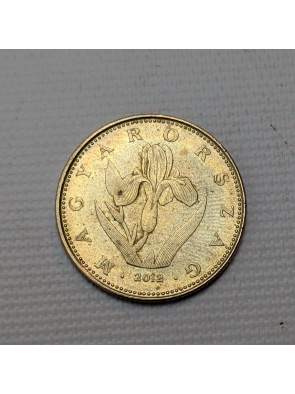 Hungary 20 Forint Coin Iris Aphylla 2012 Collector Coin Hungarian Currency